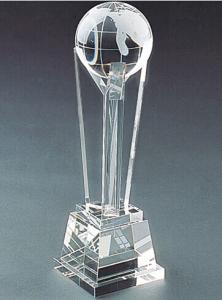 China Transparent Crystal Trophy factory