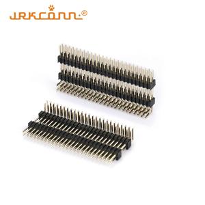 China 1.27MM PH Right Angle Pin Header Connectors Double Row Female Header Plastic on sale