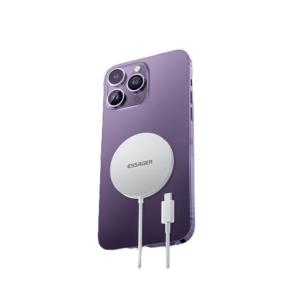 China ESSAGER ES-WC07 Series 15W Quick Fast Charge Magnetic Wireless Charger for iPhone factory