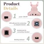 Plastic Telephone Audio Guest Book 32GB Memory Phone Guestbook Wedding
