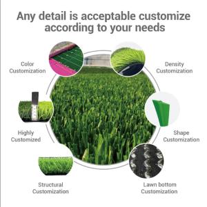 Durable Synthetic Turf Grass for Commercial Playgrounds Weatherproof Cesped