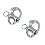 SUS304/316 Rigging Hardware Stainless Steel Quick Release Snap Shackle