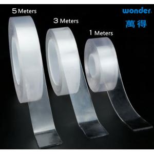 China High Bonding Wonder Transparent Nano Tape Roll 1.5mm Thickness factory