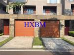 White color Exterior Folding Aluminium Garage Doors Sound Insulation And Heat