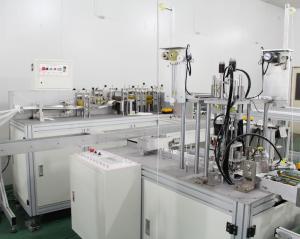 China Automatic produce line for surgical mask making factory