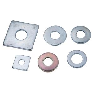 China Flat Spring Washer Stainless Steel M3 M4 M5 M6 M8 Plain Round Square Washer on sale
