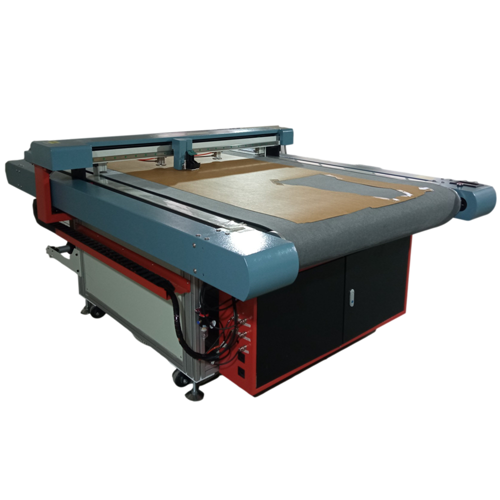 Advanced Super Servo Motor System Auto Roller Paper Feeding Inkjet Paper Pattern Cutter
