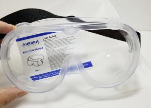 China Impact Resistance Scratch Proof Safety Glasses Lab Protective Eyewear Anti Fog factory