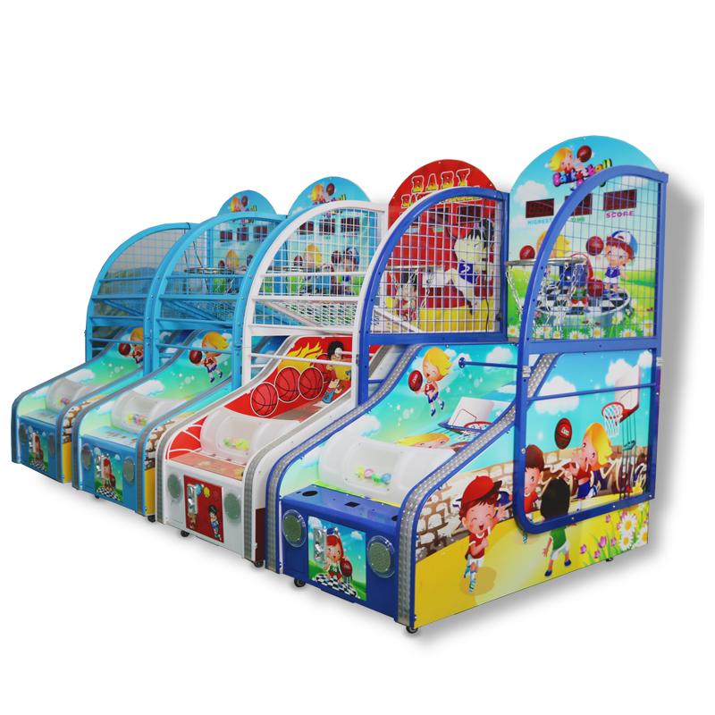 US Plug Scoring Hoops Arcade Machine Mini Basketball Arcade Machine Coin Operated