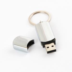 China Metal Shiny Body USB Flash Drive 3.1 70MB/S 256GB 512GB 1TB With Ring factory