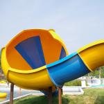 Customised Tornado Water Slide 2 Person Water Slide Erosion Resistant