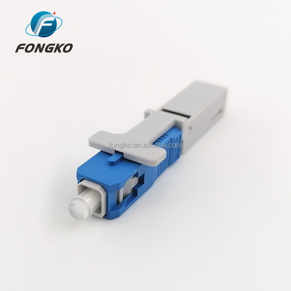 Single Mode Sc Simplex Connector Upc Fiber Connector For g652 g657