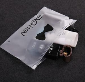 China Customized Printing EVA Plastic Zipper Bag For Underwear / Swimwear Clothing factory
