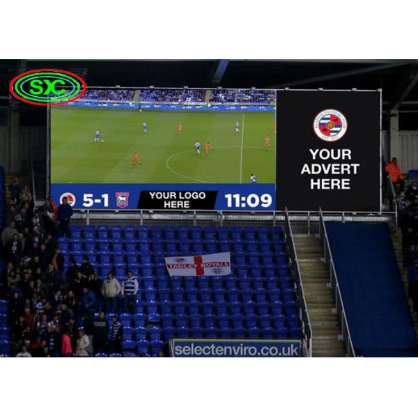 China P8 SMD outdoor full color stadium LED Display screen for live broadcastt factory