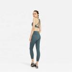 2 Piece Seamless SGS Women Sportswear Sets Yoga Bra And Legging