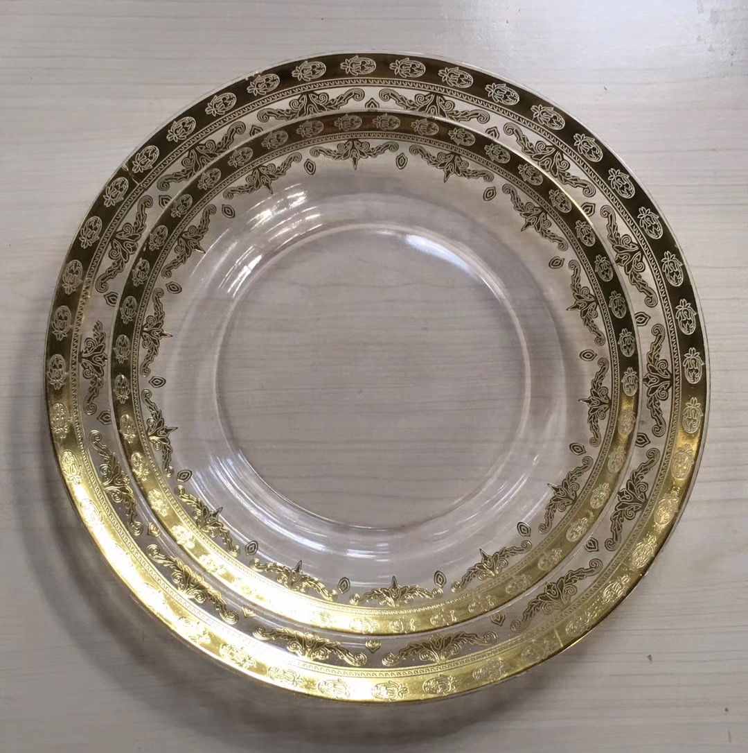 Gold Sparkle Pearl Napkin And Ring Set Diamond For Wedding Dinner Table