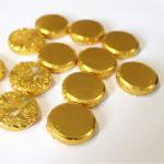 Variety of Shapes Golden Coin Chocolate Wrapping Sealing Machine for Film