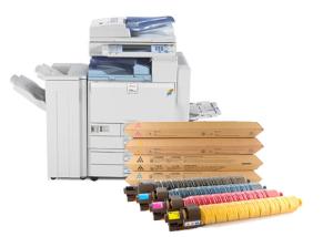 China MP C4000 / 4500 Ricoh Color Toner , Ricoh Printer Cartridge For Lanier Devices factory