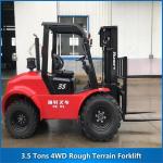 3.5 Tons 4WD Rough Terrain Forklift FD35-F Diesel