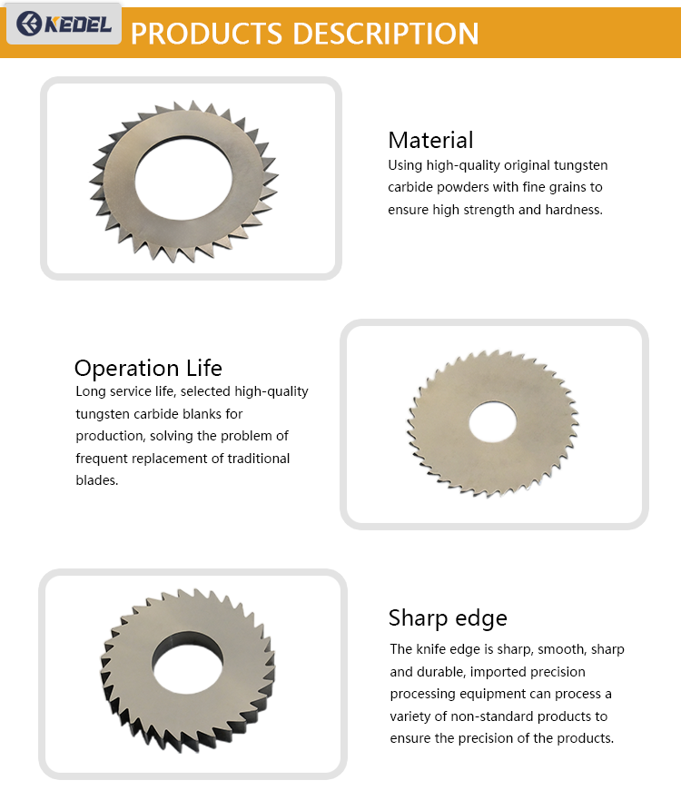 Kedel 100% Carbide Circular Saw Blade for Wood Cutting 6 Months Warranty
