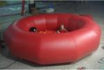 Round Inflatable PVC Swimming Pool , 3.5M*3.5M PVC Inflatable Pool For Beaches