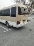 Used 23 Seater Bus Japan Toyota LHD Coaster 1HZ Diesel Engine Bus