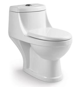 China Bathroom Sanitary Ware Ceramic Washdown One piece Toilet with 10cm/4inch diameter outlet K factory