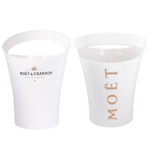 China Limited Edition Branded Wine Accessories Plastic Moet Chandon Cooler Party Champagne Bottle Bucket factory