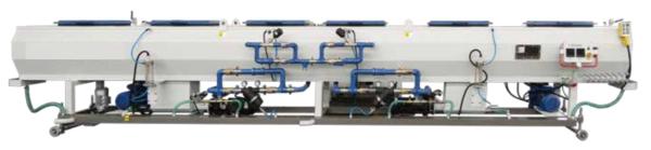 Vacuum Tank HDPE Pipe Production Line , HDPE Pipe Extrusion Line SUS304