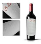 Hot Sale Self Adhesive Waterproof Label Black Paper Stickers Red Wine Bottles