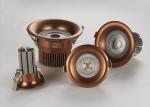Anti Dazzle Commercial LED Ceiling Lights Long Life Span With Bronze Shell RoHS