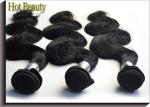 Hot Beauty 6A Peruvian Remy Virgin Human Hair Extensions Natural Black