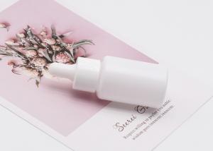 China White Cylinder Glass Dropper Bottle 15ml Empty Essential Oil Cosmetic factory