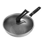 New Product Multifunction Flat Bottom Kitchen Cooking Ware Stainless Steel Non