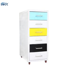 China Office Furniture Steel Drawer Cabinet Metal Drawer Mobile Pedestal factory