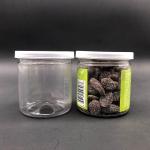 Food Grade Pop Cans PET Clear Plastic Jars With Diameter 80mm 300# Aluminum Easy
