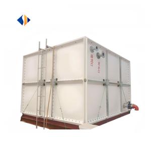 China 10000 Liter Large Food Grade FRP Modular Panel Water Storage Tank High Shear Strength factory