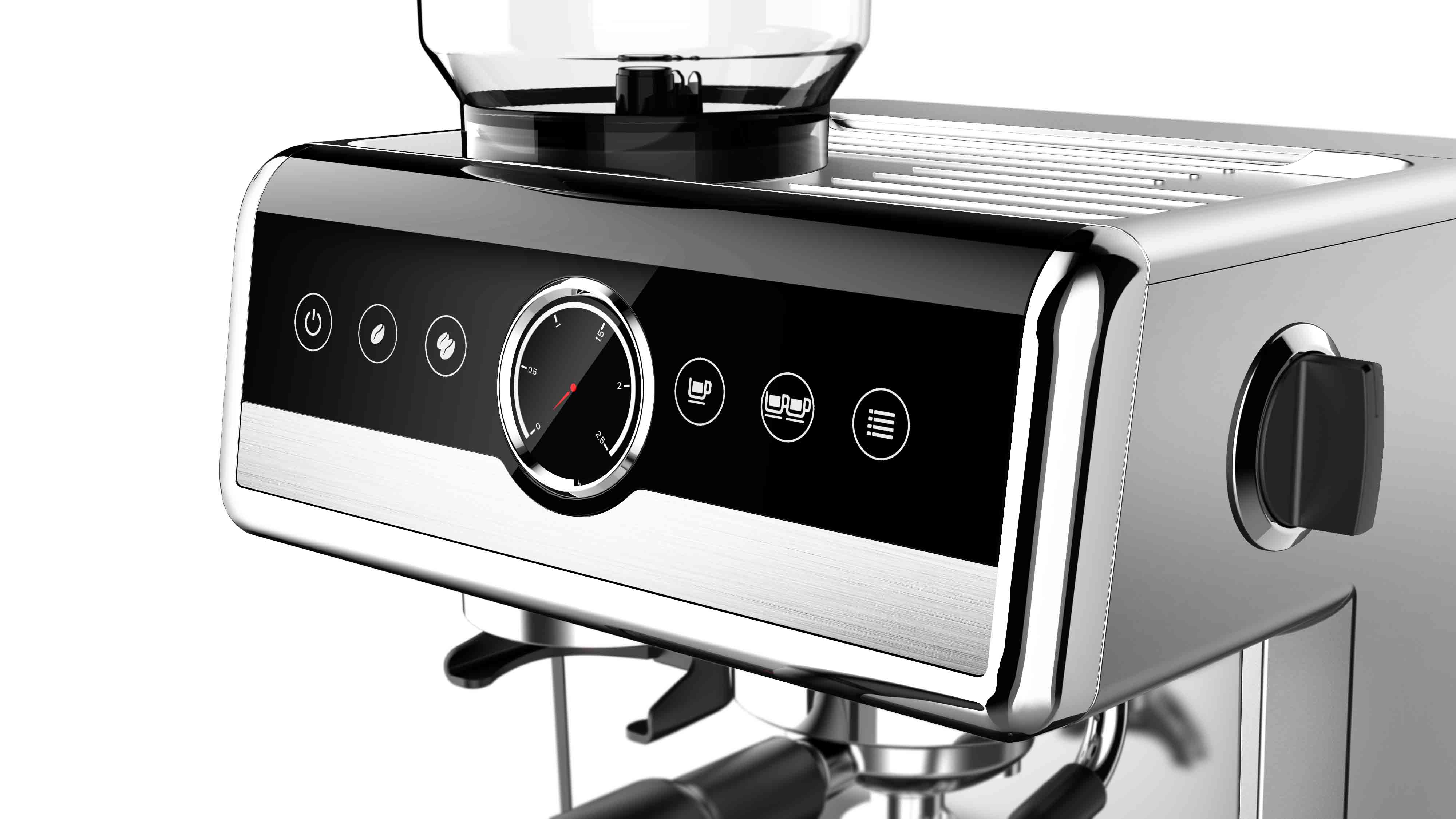 Hotel Commercial Best Expresso Coffee Maker With Unbreakable PC Jar High Speed