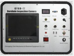 China Underwater 100m Cable Deep Water Well Borehole Inspection Camera factory
