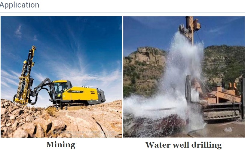 High Precision Rock Drill Rods For Drilling Rig Machine Deep Water Well Drilling