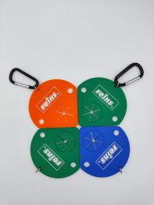 China Promotional PVC Key Holder 3D Process Shakable Flexible Unbreakable factory
