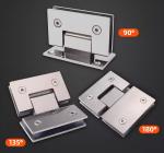 Long Lasting Stainless Steel Shower Hinge Thickened Wear Resistance