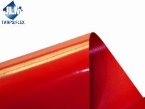 China PVC Waterproof Tarpaulin Fabric , Anti - Flame Plastic Tarpaulin Sheet factory