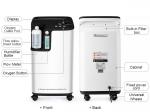 German Oil Free Compressor EU Certified 5 liter portable oxygen concentrator
