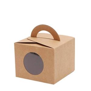 China Wedding Anniversary Candy 350gsm Kraft Paper Food Boxes Food Grade factory