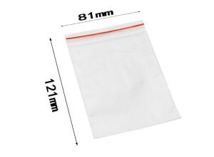 China Food Grade Packing Clear Ziplockk Bags LDPE Material Transparent Colour factory