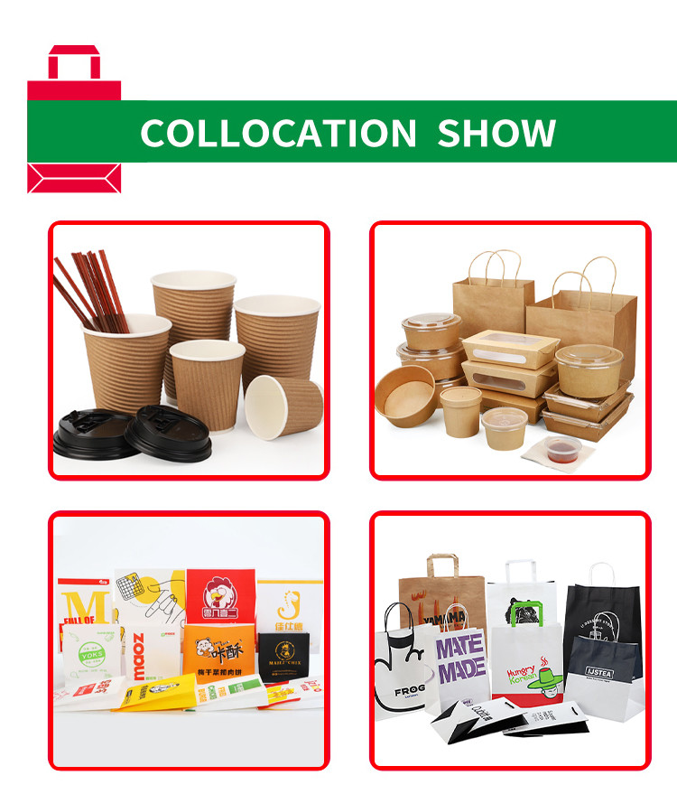 Custom Printed Vegetable Paper Bags Biodegradable Paper Bags For Supermarket