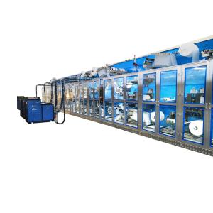 China 1.8m/Min 380V Drum Form Baby Diaper Manufacturing Machine 28m Length factory