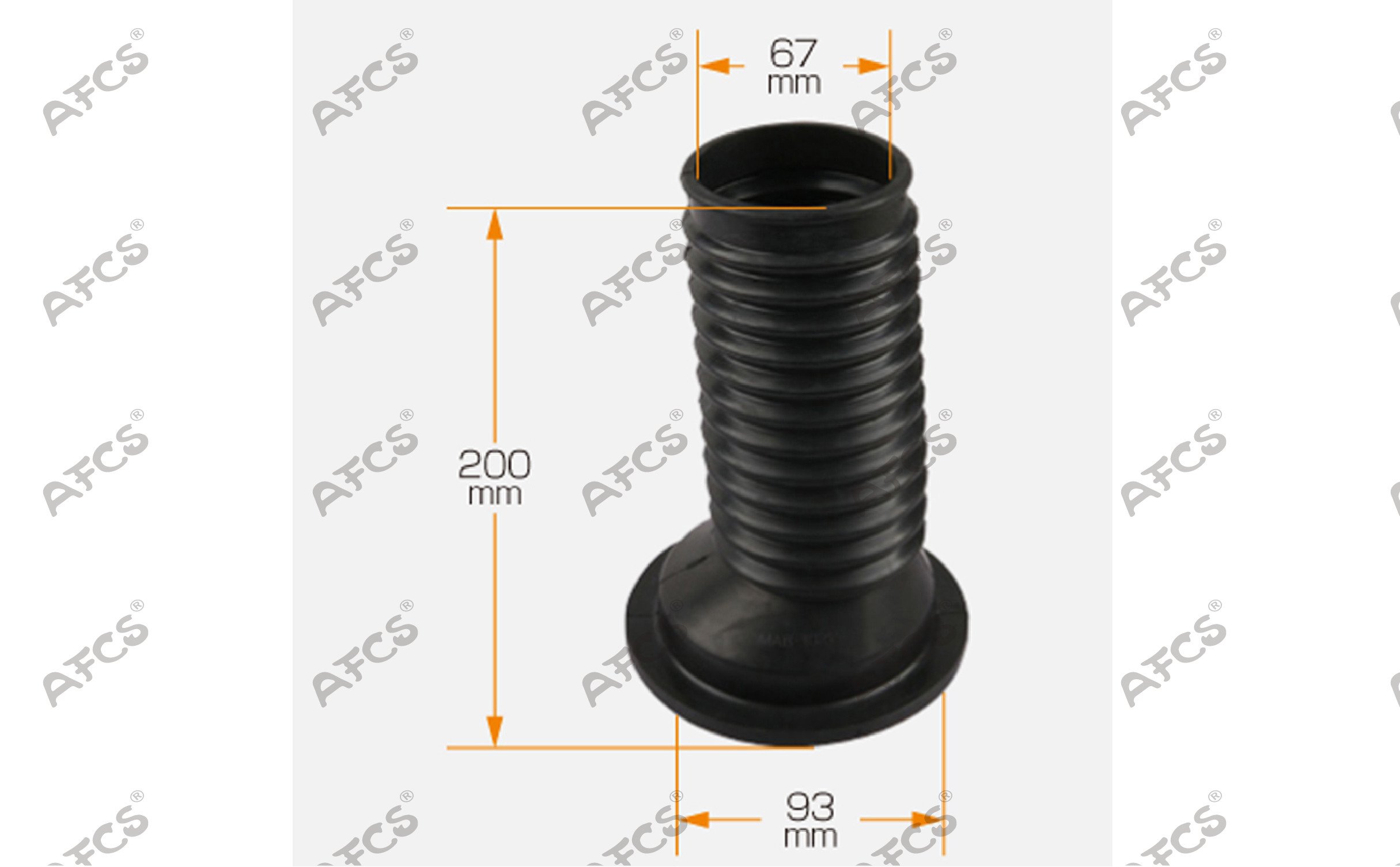 48157-12080 Front Axle Upper Shock Absorberor Boot For Toyota Corolla