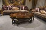 Wholesale Chinese Style Antique Square Gold Tea Table TT-028A